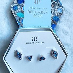 Bomb Party December birthday earrings Modern Gems